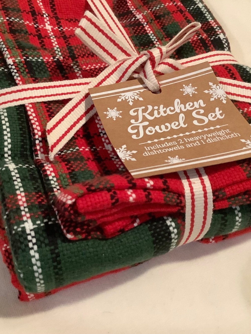 DII Holiday Heavyweight Kitchen Set/3-NWT